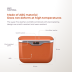 Car Trash Can with Lid – Hanging Storage Bin for Car Interior