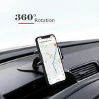Universal 360° Rotating Car Phone Holder – Secure Dashboard Mount for All Smartphones