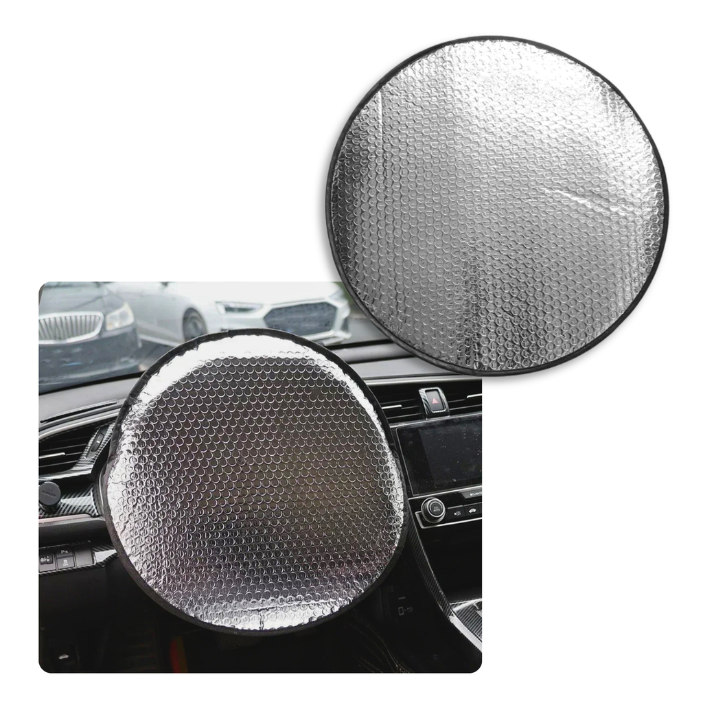 Reflective Steering Wheel Sun Protector