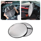 Reflective Steering Wheel Sun Protector