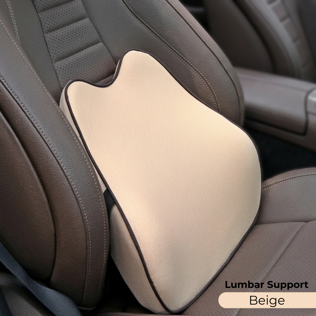 Premium Memory Foam Car Support Cushion