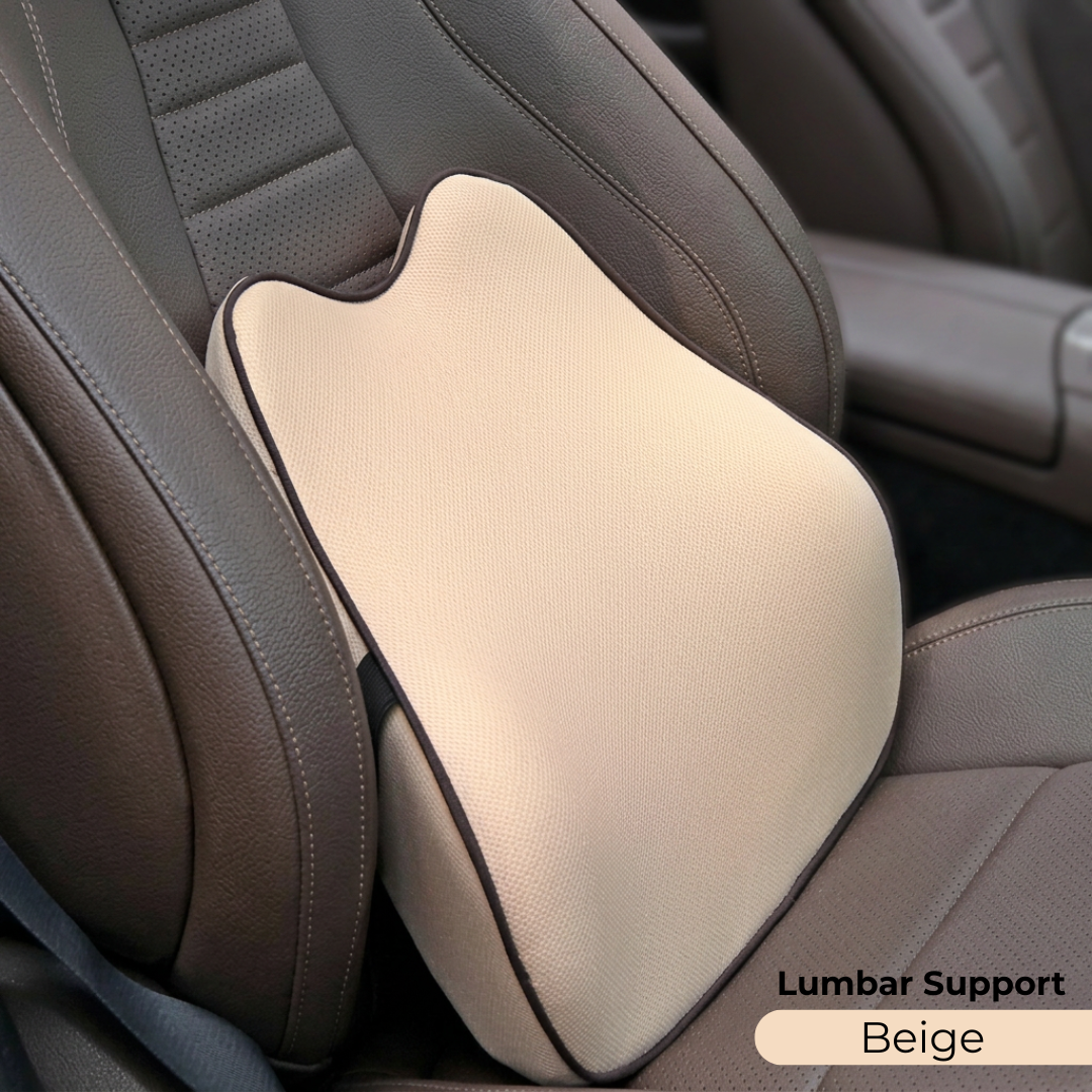 Premium Memory Foam Car Support Cushion