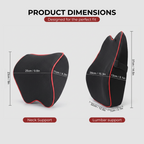 Premium Memory Foam Car Support Cushion