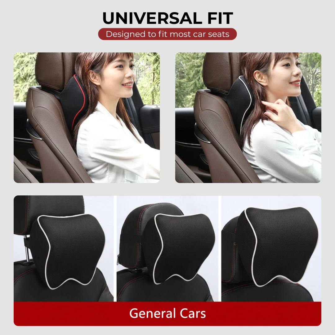 Premium Memory Foam Car Support Cushion