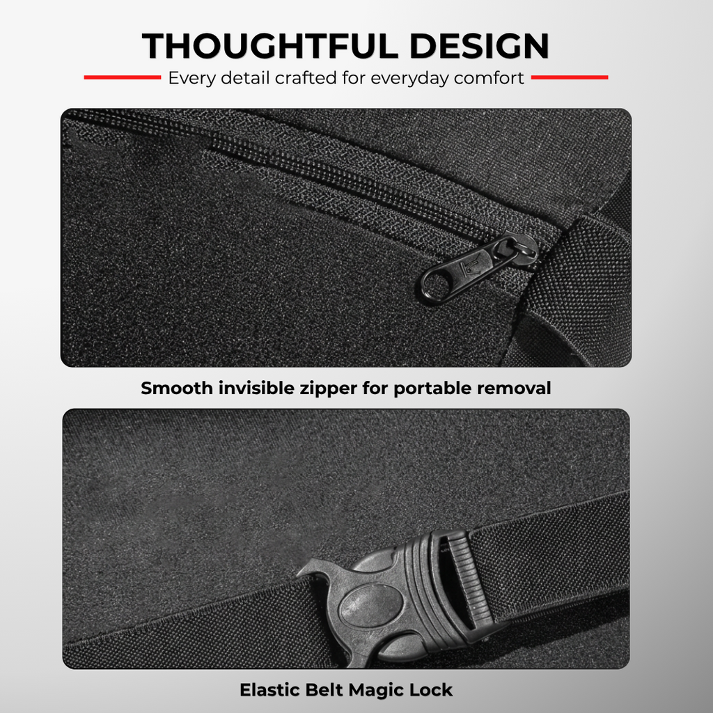 Premium Memory Foam Car Support Cushion