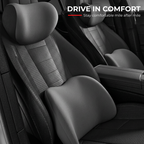Premium Memory Foam Car Support Cushion
