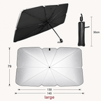 Foldable Car Windshield Sunshade – UV Protection