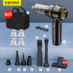 Cordless Car Vacuum – Brushless Handheld Vacuum with HEPA Filter & Attachments