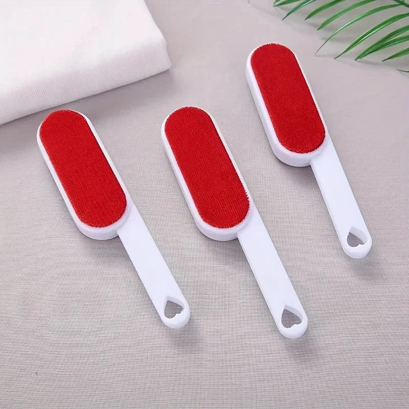 Pet Hair Remover Brush – Double-Sided Lint Brush for Car Seats & Carpets