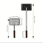 Telescopic Windscreen Cleaning Tool – Inside Glass Cleaner with 4 Microfiber Pads
