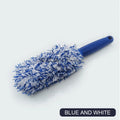 Plush Wheel & Rim Cleaning Brush – Soft Microfiber Tyre Brush