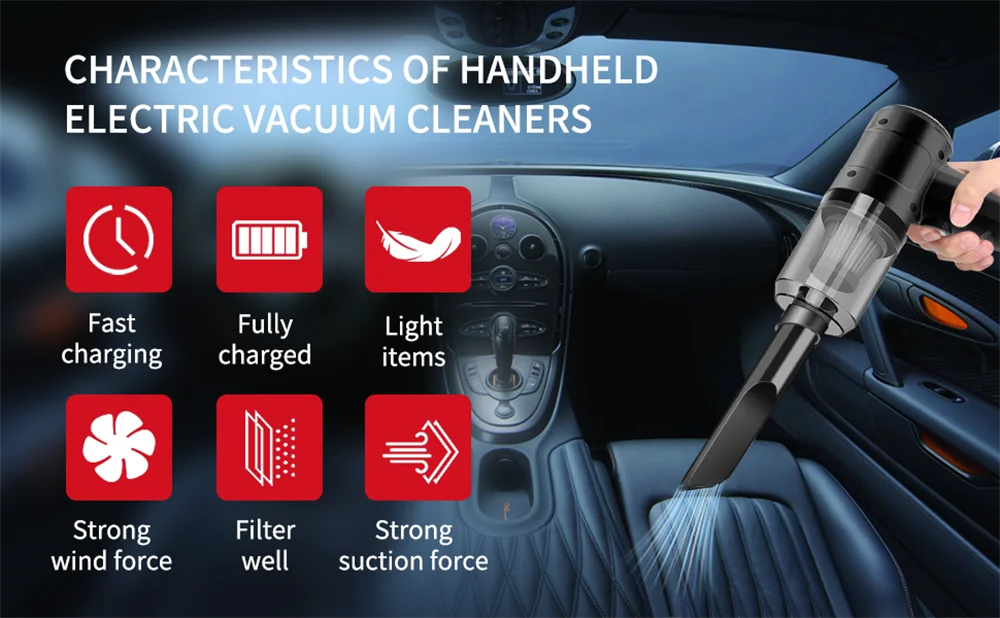 5-in-1 Cordless Handheld Vacuum & Air Blower