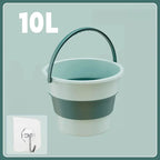 Collapsible Car Wash Bucket – Thick Silicone, 5L / 10L / 17L