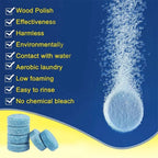Windscreen Washer Tablets – Concentrated Glass Cleaner, 1 Tablet = 4L