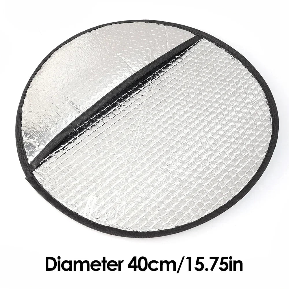 Reflective Steering Wheel Sun Protector