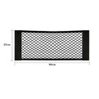 Seat Back Cargo Net – Elastic Mesh Organiser with Straps