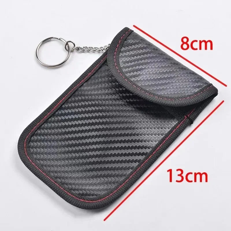 Faraday key fob pouch size