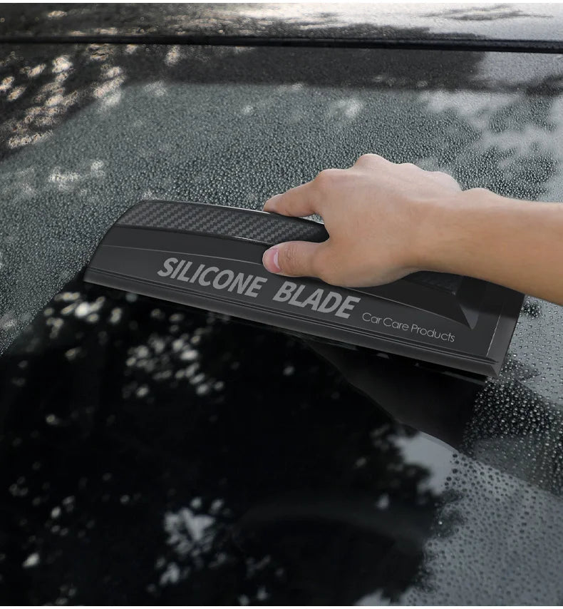 Silicone Water Blade – Flexible Car Drying Squeegee