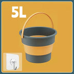 Collapsible Car Wash Bucket – Thick Silicone, 5L / 10L / 17L