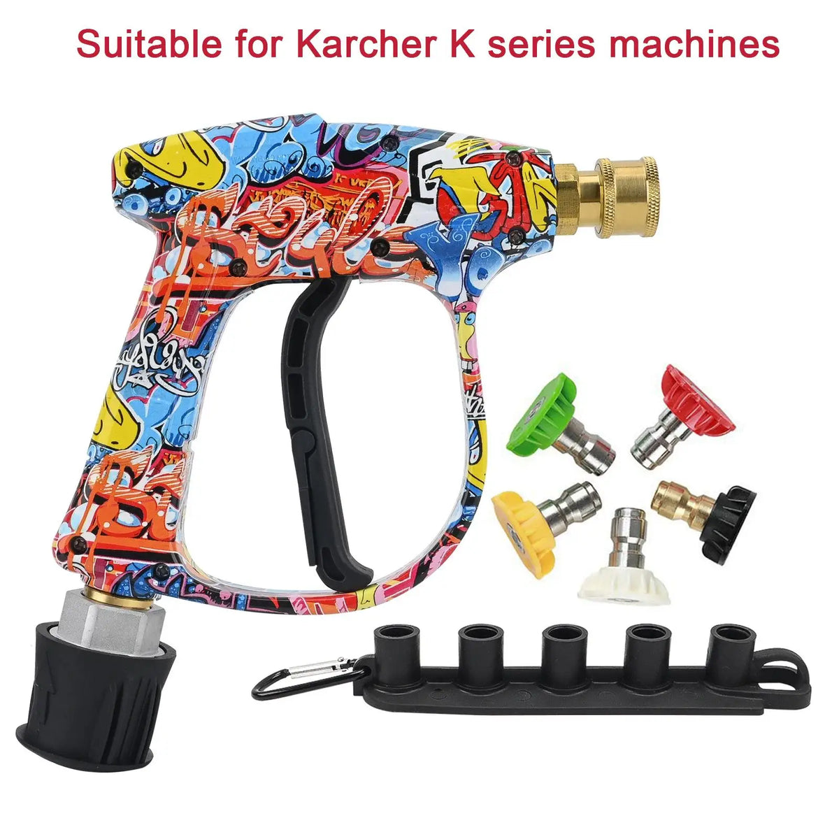 Pressure Washer Spray Gun & Foam Cannon Kit – Kärcher K2–K7 Compatible