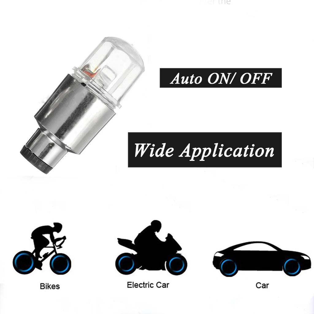 LED Wheel Valve Lights (Motion Activated)