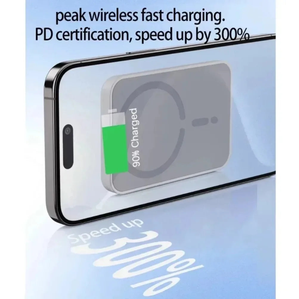 Magnetic Car Air Vent GPS Phone Holder Stand Wireless Charger For Magsafe iPhone 17 16 15 14 13 12 Pro Max Cellphone Bracket