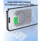 Magnetic Car Air Vent GPS Phone Holder Stand Wireless Charger For Magsafe iPhone 17 16 15 14 13 12 Pro Max Cellphone Bracket