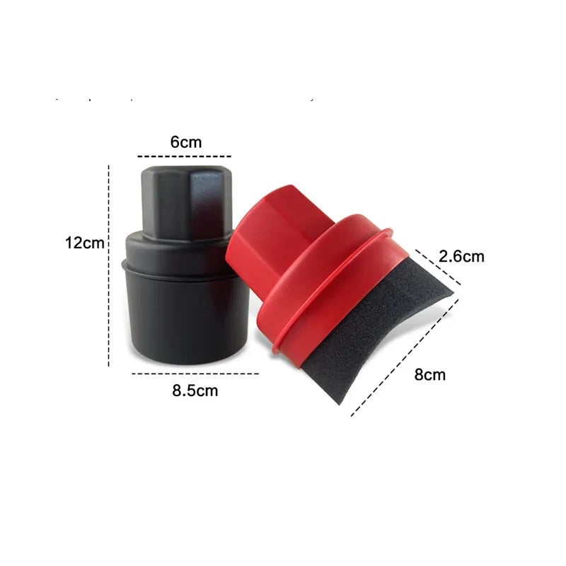 Tyre Shine Applicator – Curved Sponge with Cover for Tyre Dressing