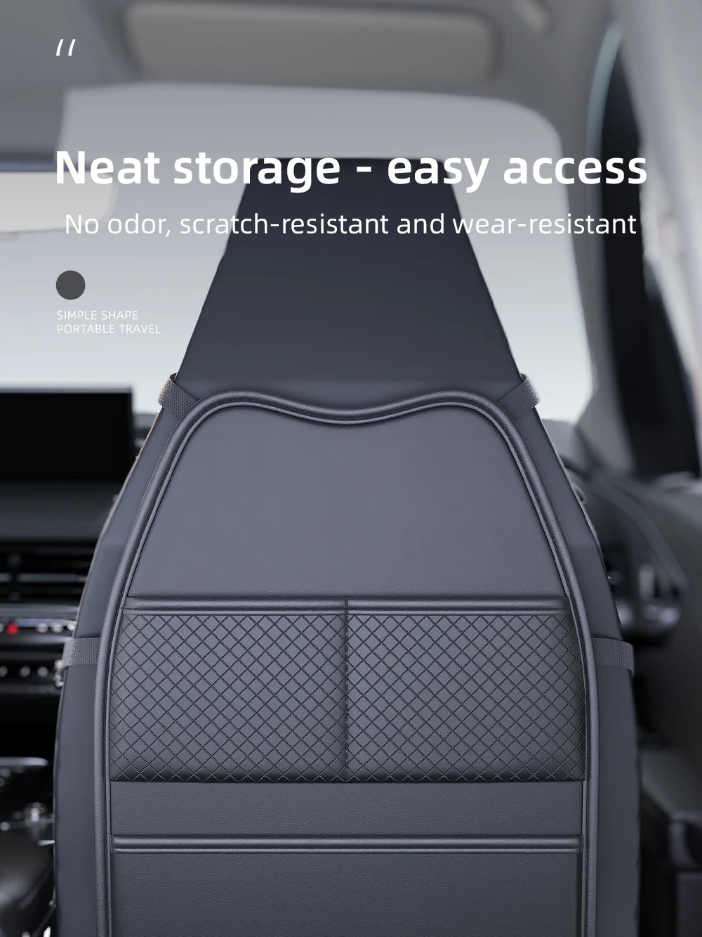 Premium Seat Back Storage Bag – Large Multi-Pocket Organiser