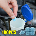 Windscreen Washer Tablets – Concentrated Glass Cleaner, 1 Tablet = 4L