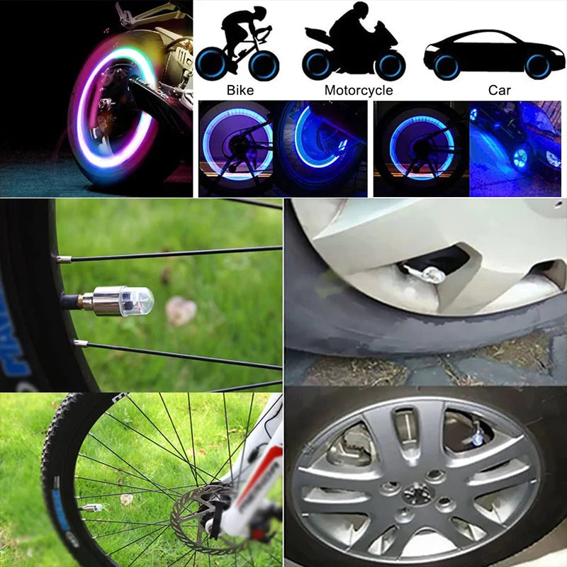 LED Wheel Valve Lights (Motion Activated)