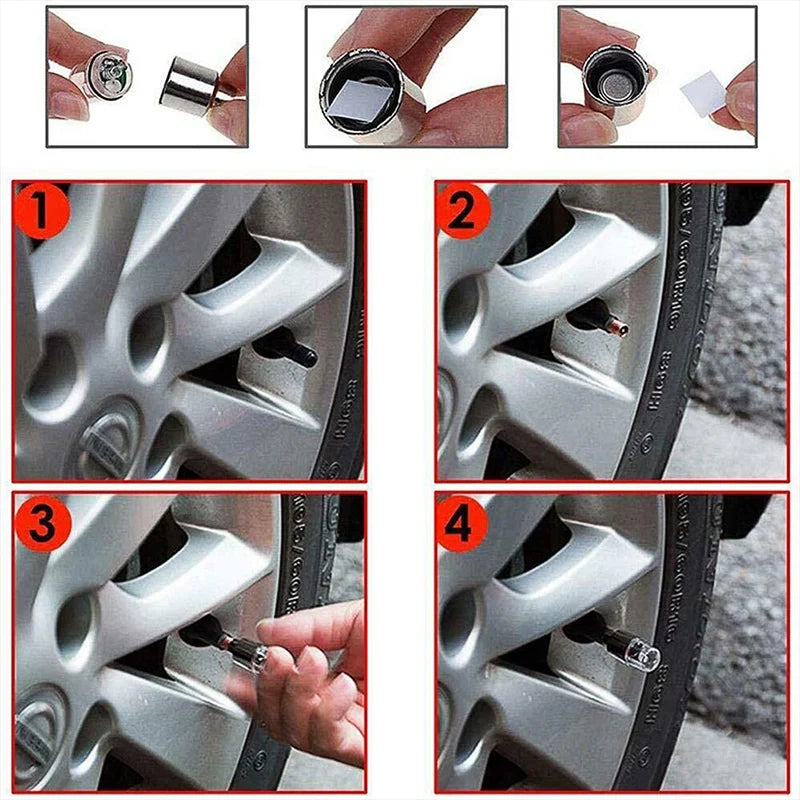 LED Wheel Valve Lights (Motion Activated)