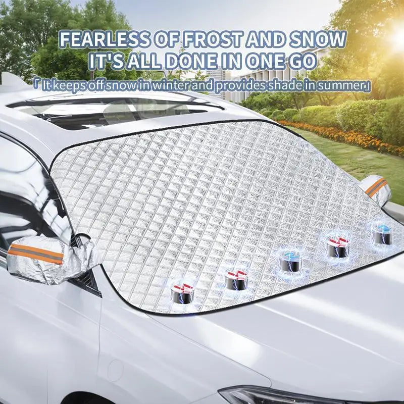 Magnetic Car Windshield Sun & Snow Cover