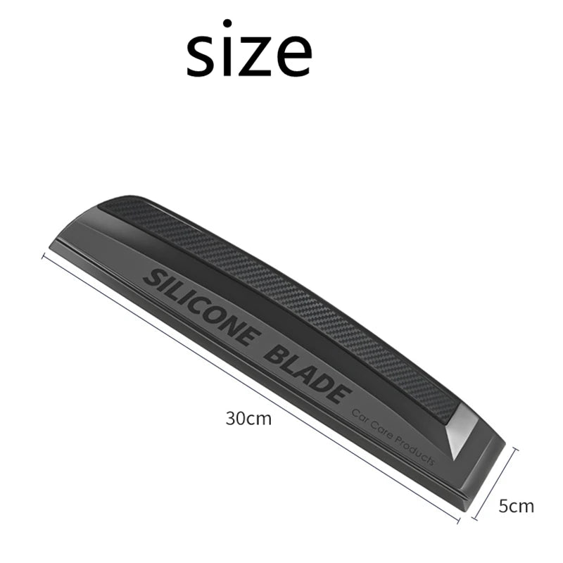 Silicone Water Blade – Flexible Car Drying Squeegee
