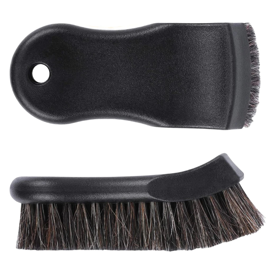 Horsehair Leather Cleaning Brush – Soft Interior Detailing Brush