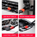 Car Detailing Brush Set – 5 Soft Brushes for Vents, Dash & Interior