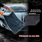 Oversized Microfiber Car Drying Towel – Super Absorbent Wash Cloth