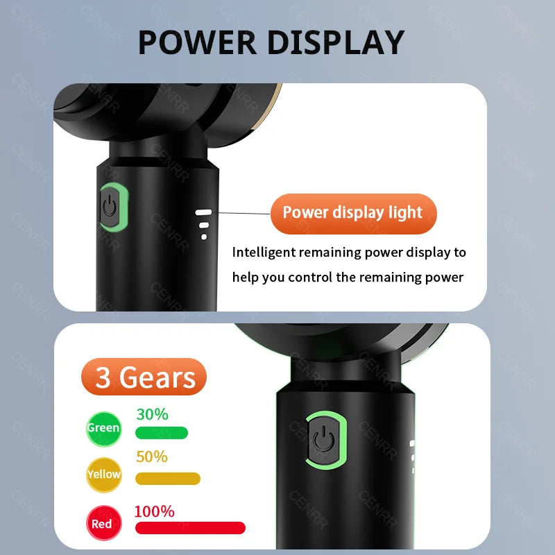 Cordless Car Vacuum – Brushless Handheld Vacuum with HEPA Filter & Attachments