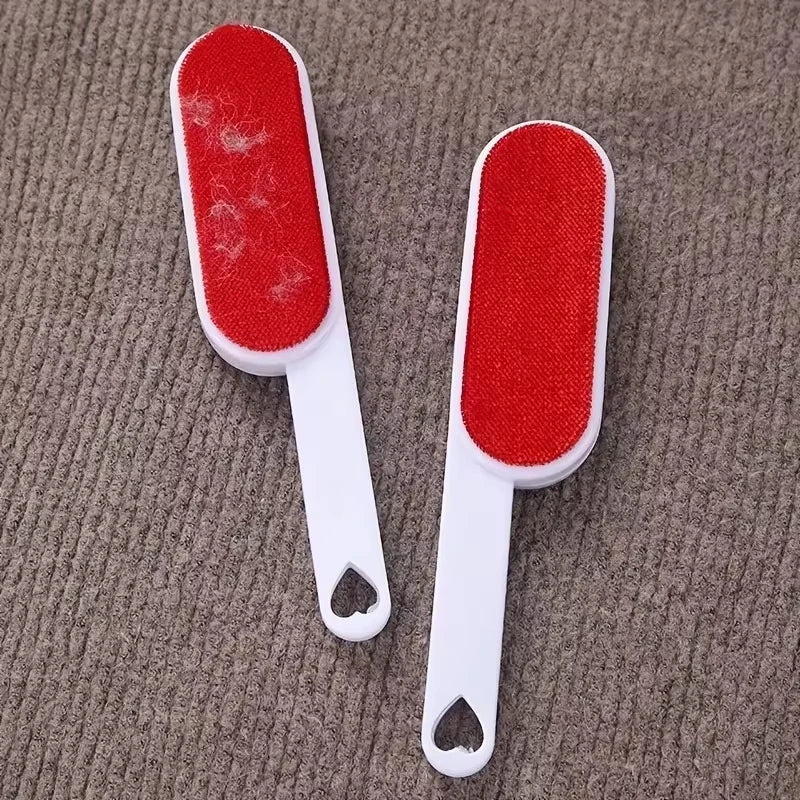 Pet Hair Remover Brush – Double-Sided Lint Brush for Car Seats & Carpets