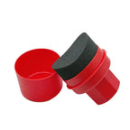 Tyre Shine Applicator – Curved Sponge with Cover for Tyre Dressing