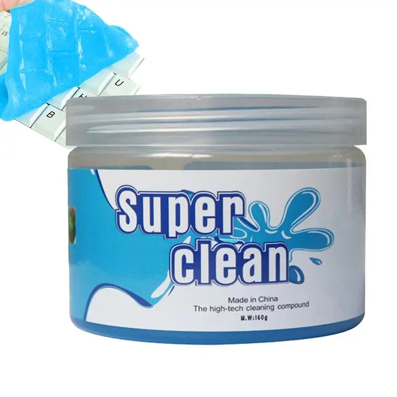 Car Cleaning Gel – Reusable Dust Putty for Vents, Consoles & Keyboards