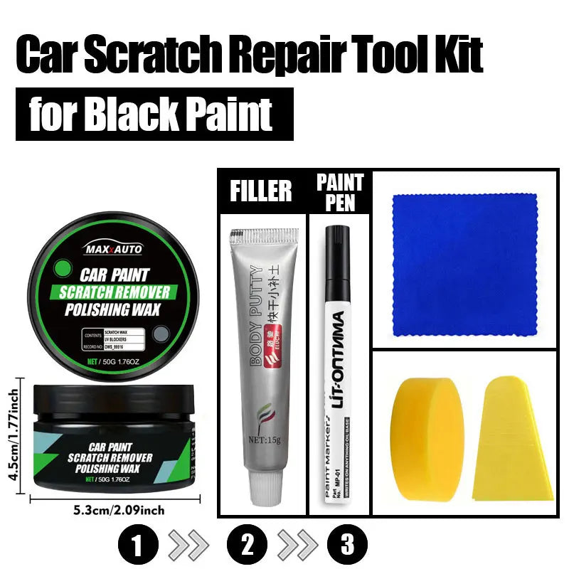 Car Scratch Remover Paste – Swirl & Light Scratch Repair Polish