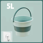 Collapsible Car Wash Bucket – Thick Silicone, 5L / 10L / 17L
