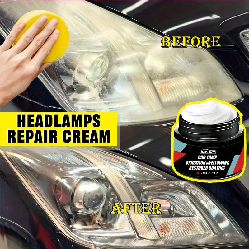 Headlight Restoration Kit – Oxidation Remover & Polish Paste