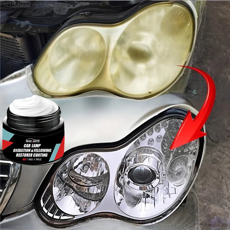 Headlight Restoration Kit – Oxidation Remover & Polish Paste