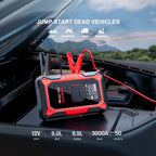 GOOLOO A3 Portable Jump Starter & Air Compressor 3000A