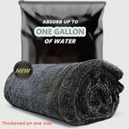 Oversized Microfiber Car Drying Towel – Super Absorbent Wash Cloth