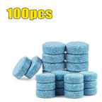 Windscreen Washer Tablets – Concentrated Glass Cleaner, 1 Tablet = 4L