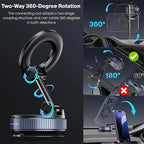 Vacuum Magnetic Phone Mount – Foldable Multi-Angle Holder