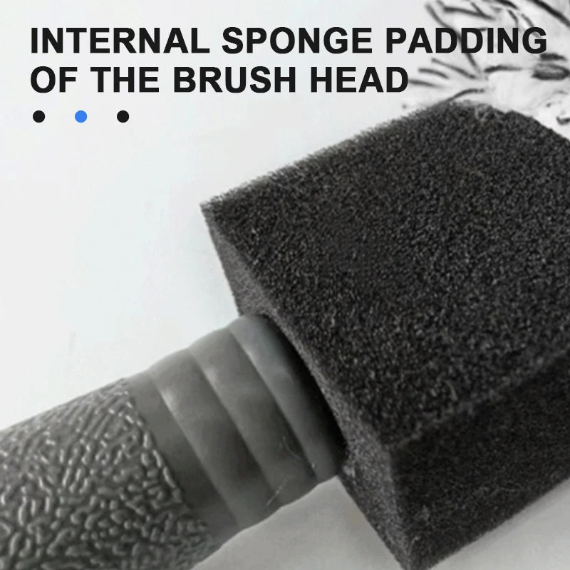 Plush Wheel & Rim Cleaning Brush – Soft Microfiber Tyre Brush